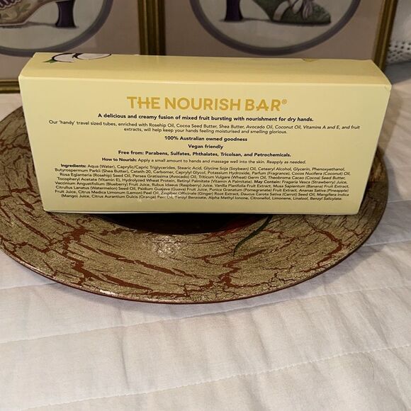 The Nourish Bar Metal Tin Hand Cream Set of 5 - Picture 2 of 11